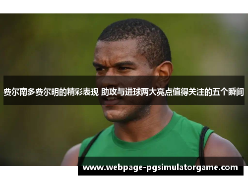 费尔南多费尔明的精彩表现 助攻与进球两大亮点值得关注的五个瞬间