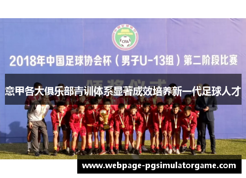 意甲各大俱乐部青训体系显著成效培养新一代足球人才