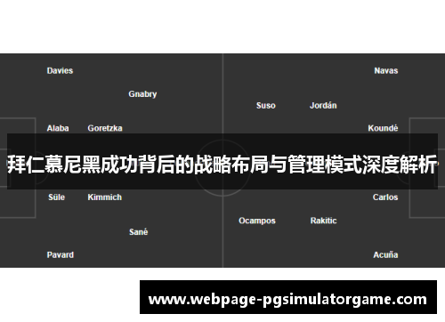 拜仁慕尼黑成功背后的战略布局与管理模式深度解析